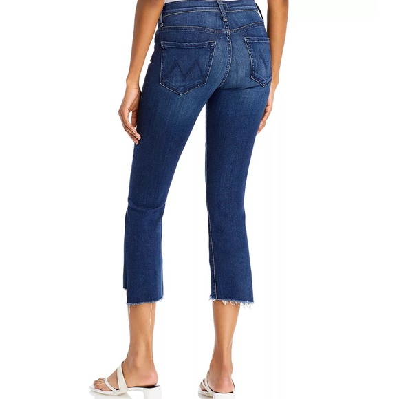 The Insider High Rise Crop Step Fray Bootcut Jeans in Tongue and Chic 29 - Picture 2 of 12